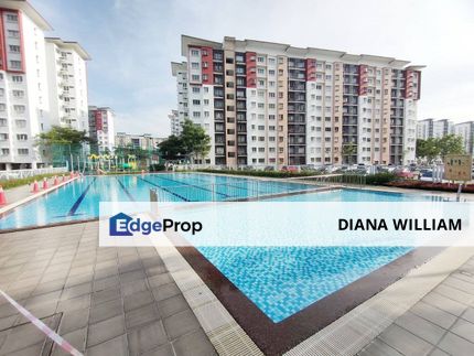 Fully Funished Renovated Pangsapuri Seri Jati Setia Alam Shah Alam FOR SALE, Selangor, Setia Alam/Alam Nusantara