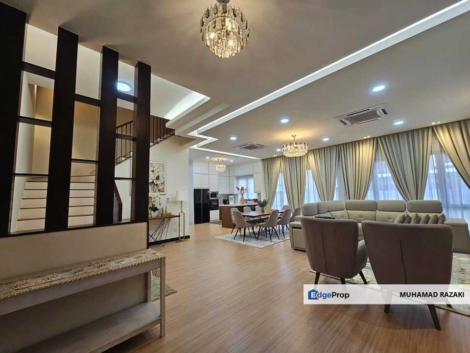 Semi- D Hemingway Residence, Bandar Seri Coalfields For Sale FREEHOLD Fully Furnished Fully Renovated , Selangor, Sungai Buloh