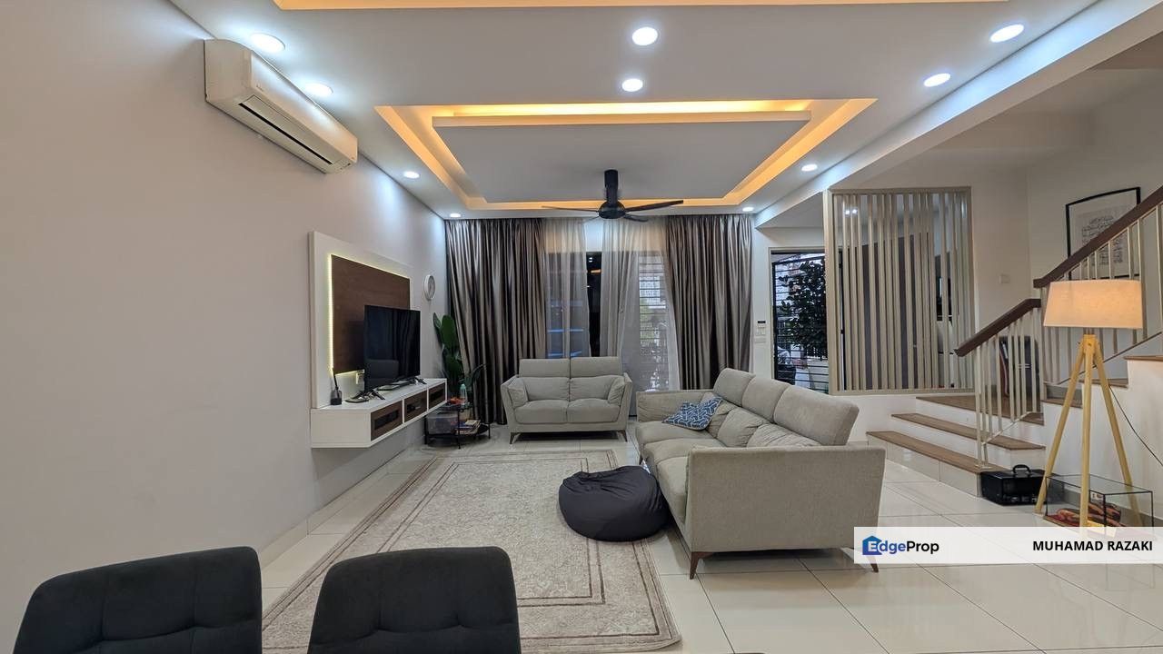 Elmina Valley 4, Fully Furnished, Double Storey Terrace House For Sale FREEHOLD, Selangor, Shah Alam