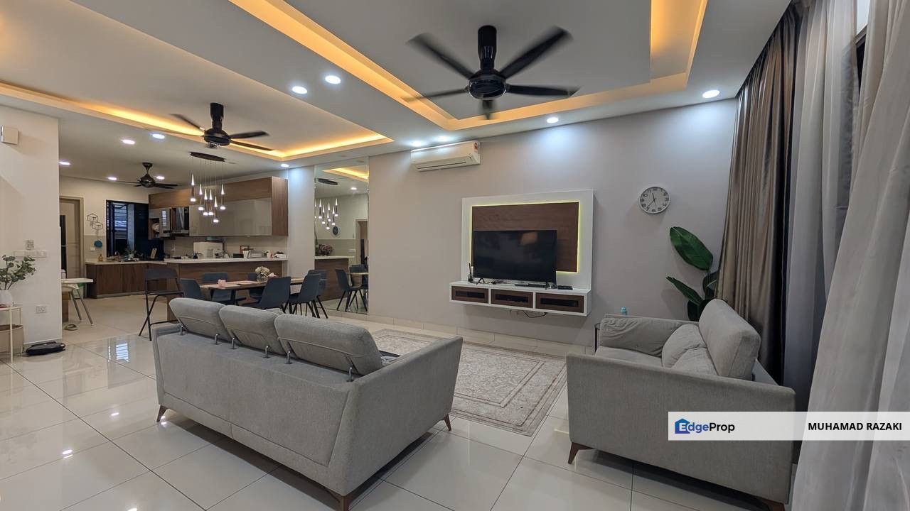 Elmina Valley 4, Fully Furnished, Double Storey Terrace House For Sale FREEHOLD, Selangor, Shah Alam