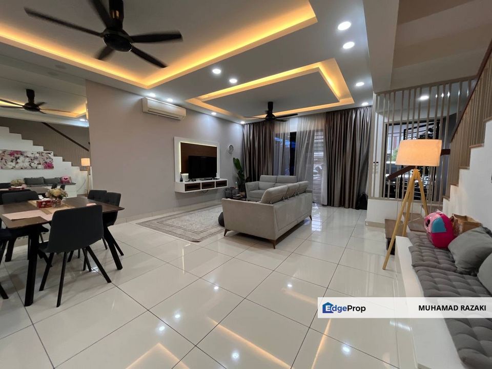 Elmina Valley 4, Fully Furnished, Double Storey Terrace House For Sale FREEHOLD, Selangor, Shah Alam