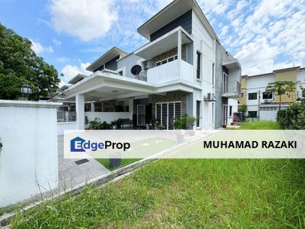 Bukit Saujana, Bandar Saujana Utama, Sungai Buloh, End Lot Double Storey Terrace, Gated & Guarded, Partly Furnished!, Selangor, Sungai Buloh