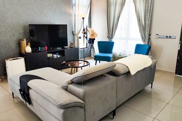 Graham Garden, Eco Grandeur, Puncak Alam - End Lot with Patio, Double Storey For Sale (Fully Furnished & Near To Surau)