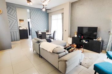 Graham Garden, Eco Grandeur, Puncak Alam - End Lot with Patio, Double Storey For Sale (Fully Furnished & Near To Surau)