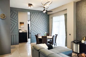 Graham Garden, Eco Grandeur, Puncak Alam - End Lot with Patio, Double Storey For Sale (Fully Furnished & Near To Surau)