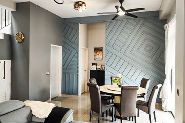 Graham Garden, Eco Grandeur, Puncak Alam - End Lot with Patio, Double Storey For Sale (Fully Furnished & Near To Surau)