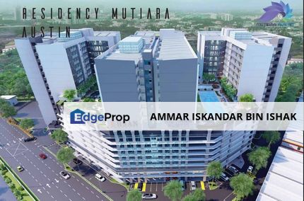 [With Furnished & Good Facilities] New Mutiara Austin Residence, Johor, Johor Bahru
