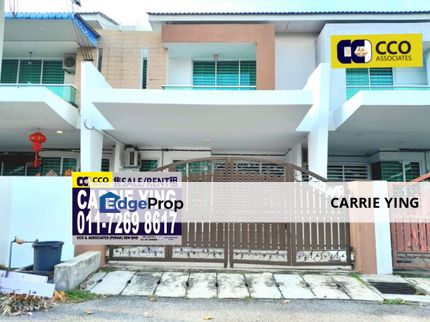 Klebang Mutiara 1.5 Storey Terrace House For Sale, Perak, Kinta