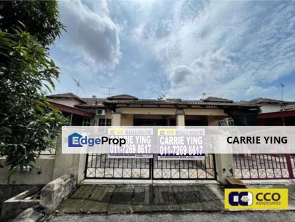 Batu Gajah Taman Saujana Single Storey Terrace House For Sale, Perak, Kinta