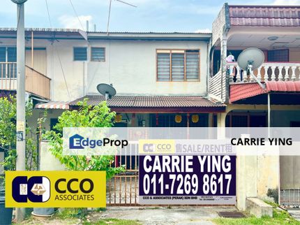 AMPANG Pekan Razaki 2 Storey Terrace House For Sale, Perak, Ipoh