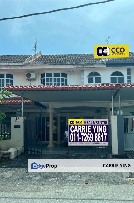 Gunung Rapat Taman Saikat 2 Storey Terrace House For Sale, Perak, Kinta