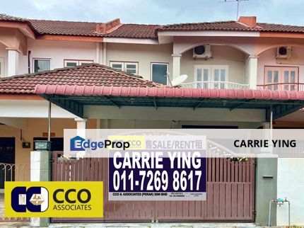 Medan Pengkalan Ria 2 Storey Terrace House For Sale, Perak, Kinta