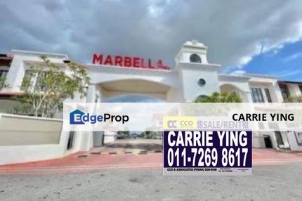 Botani Marbella South Precinct 2 Storey Terrace House For Sale, Perak, Ipoh
