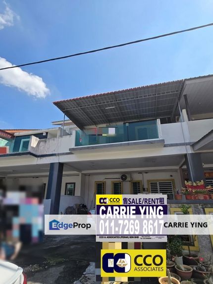 Menglembu Bistari 2 Storey Terrace House For Sale, Perak, Kinta