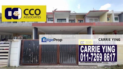 Station 18 Pengkalan Tiara 2 Storey Terrace House For Sale, Perak, Ipoh