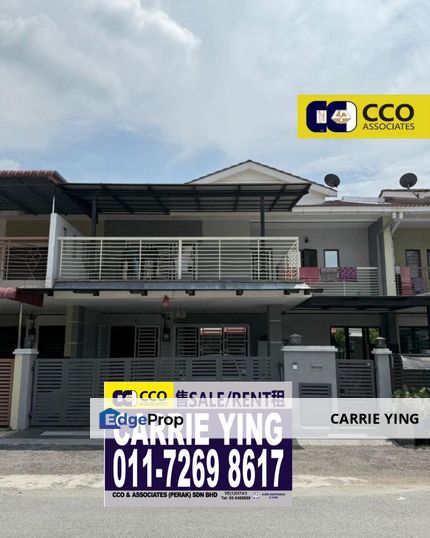 Meru Perdana Good Condition 2 Storey House For Sale, Perak, Kinta