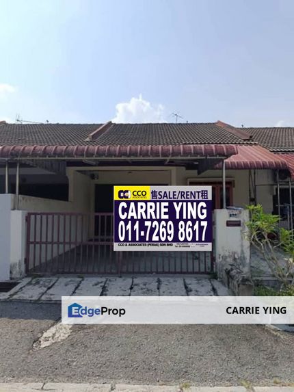 First Garden Single Storey Terrace House For Sale, Perak, Ipoh