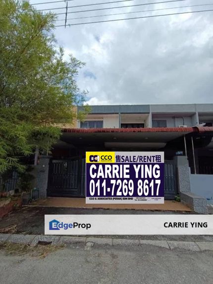 Silibin First Garden 2 Storey Terrace House For Sale, Perak, Ipoh