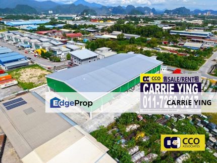 Tasek IGB New 3 Storey Office & Detached Factory For Rent, Perak, Ipoh