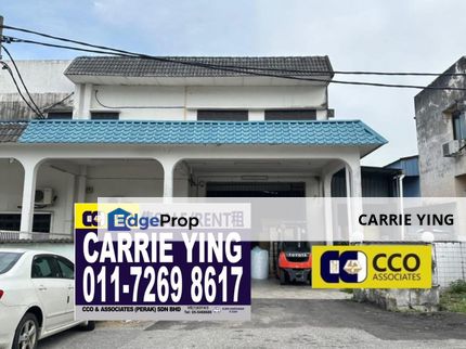 Menglembu Chandran Raya Facing Main Road Detached Factory, Perak, Menglembu