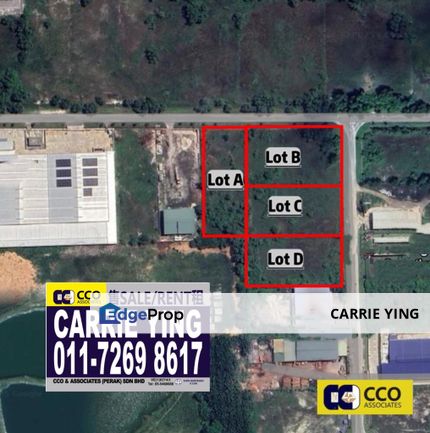 Batu Gajah Bemban Industry Land For Sale, Perak, Batu Gajah