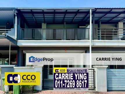 Gunung Lang 2 Storey Terrace House For Sale, Perak, Kinta