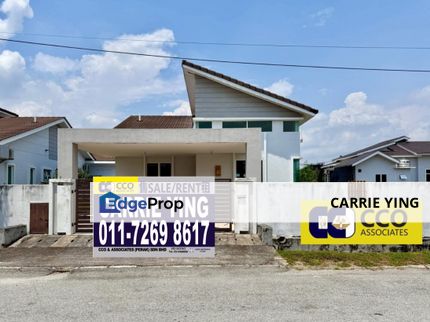 Batu Gajah Taman Raia Savanna Single Storey Bungalow End Lot, Perak, Batu Gajah
