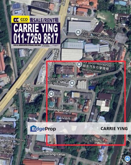 Ipoh Jalan Lahat Residential Land For Sale, Perak, Kinta