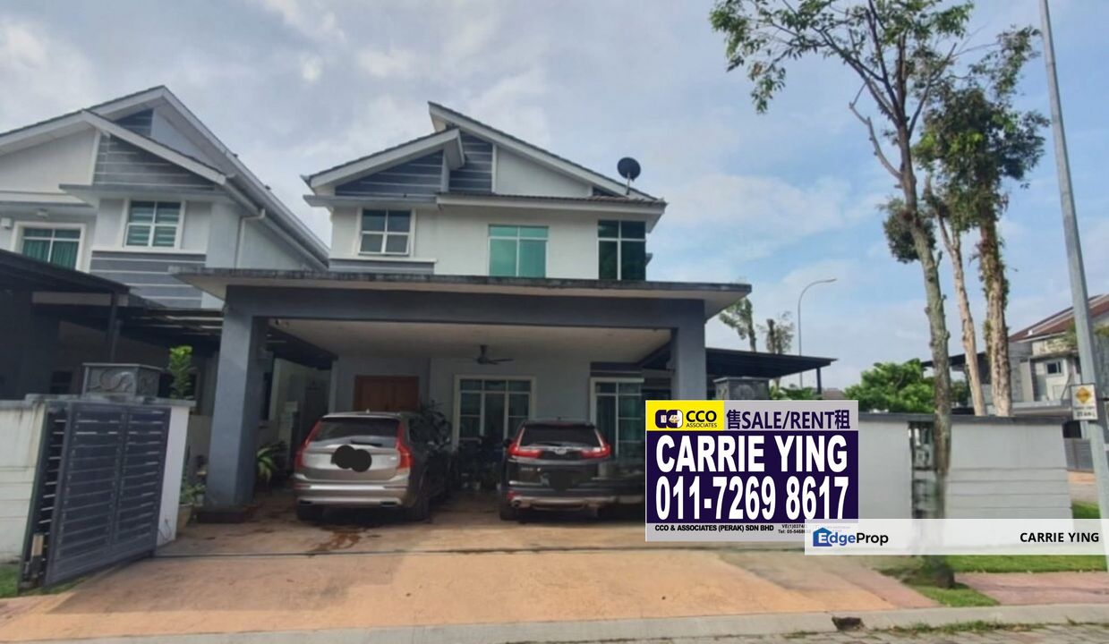 Tasek Nova 2 Storey Semi D Corner House, Perak, Ipoh