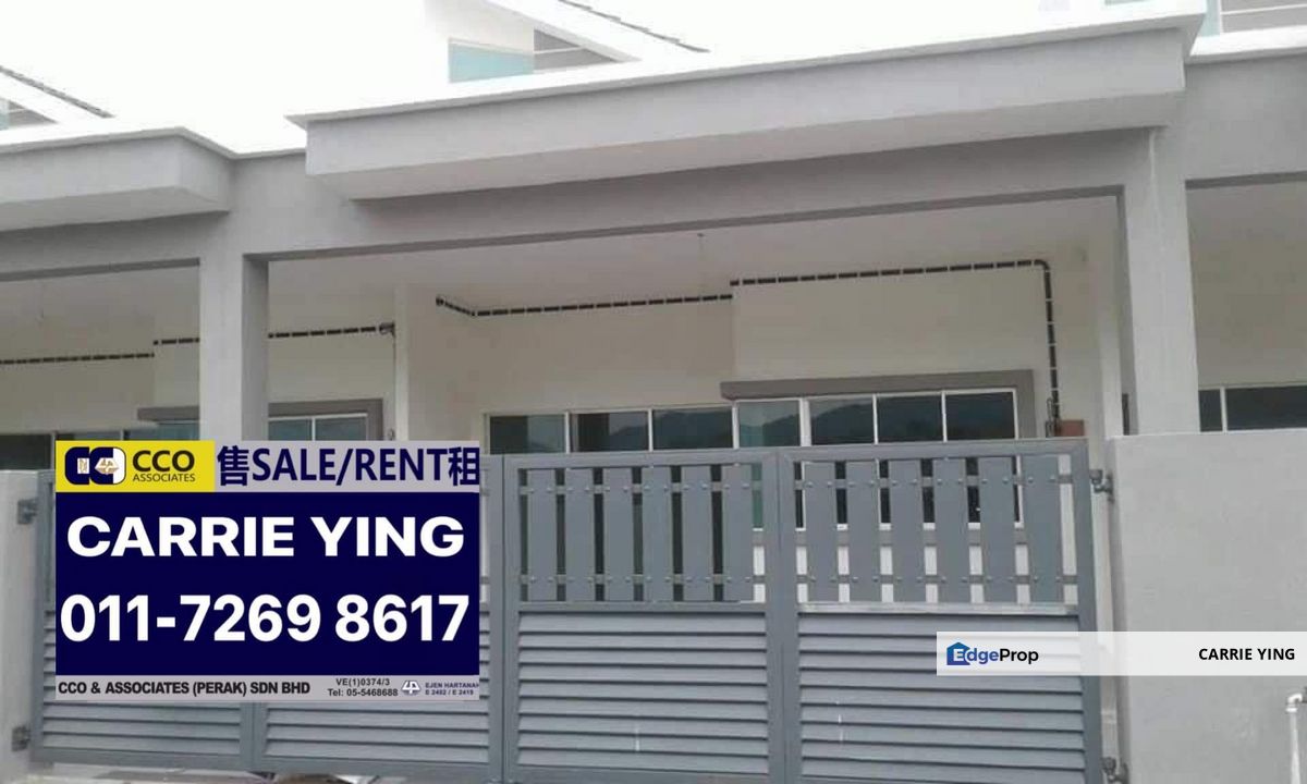 Pusing Delima Fully Furnished Single Storey Terrace House, Perak, Kinta