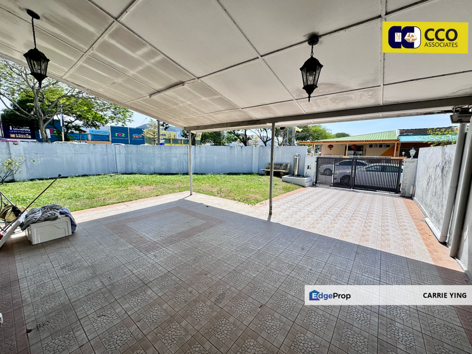 Canning Garden Single Storey Big Corner Terrace House, Perak, Ipoh