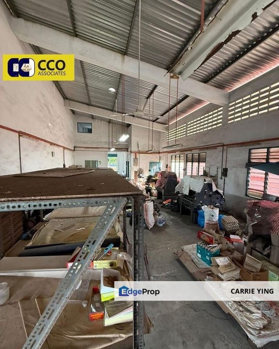 Menglembu Chandran Raya Hot Location 1.5 Storey Factory For Sale, Perak, Menglembu