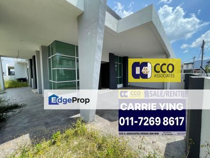 Tasek Klebang Baiduri Semi-D Corner Cluster House For Sale (New Unit), Perak, Ipoh