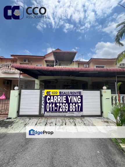 Panorama Lapangan Perdana Nearby Botani Freehold Double Storey House For Sale , Perak, Ipoh