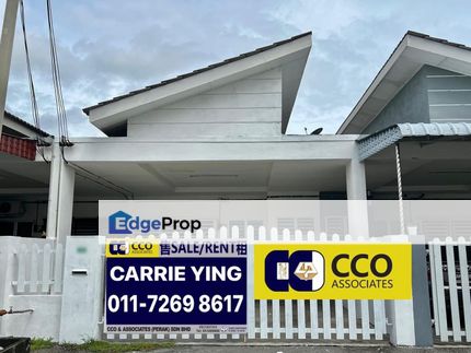 Lahat Sri Wang Single Storey Terrace House For Sale, Perak, Kinta