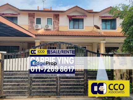 Botani Palma Double Storey Terrace House For Sale, Perak, Ipoh