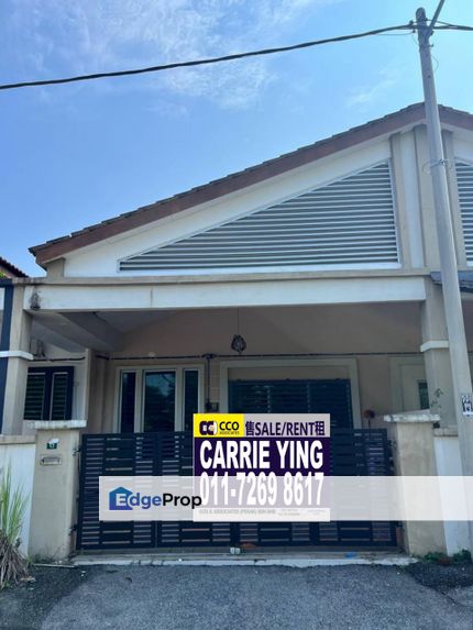 Klebang Pertama Single Storey House For Rent, Perak, Kinta