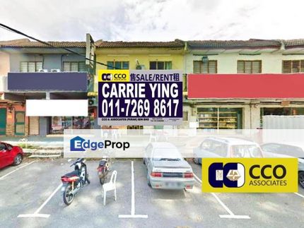 Bercham Taman Ramai Double Storey Shop Lot For Sale, Perak, Ipoh