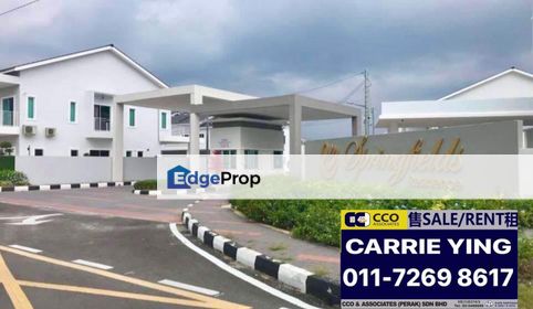 Pengkalan Sppk Springfields Residence Double Storey Terrace House For Sale, Perak, Kinta