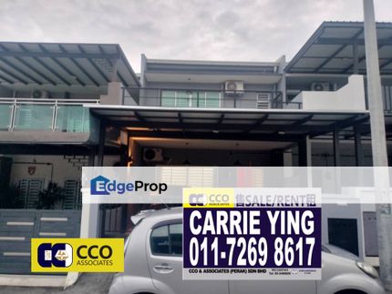 Meru Idaman Double Storey Freehold Terrace House For Sale, Perak, Ipoh