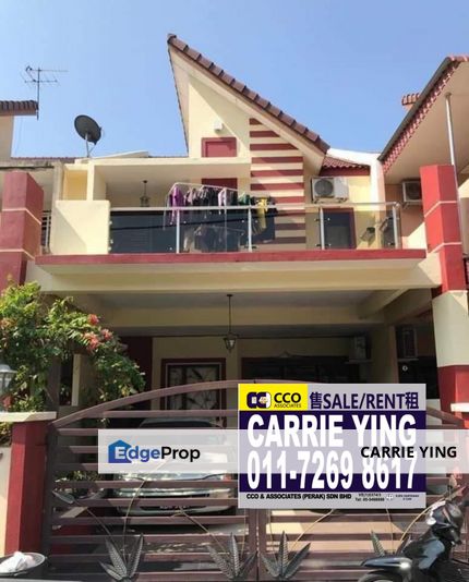 Botani Bandar Cyber Double Storey Terrace House For Sale, Perak, Ipoh