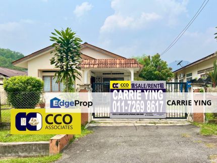 Jelapang Tambahan Baru Single Storey Bungalow House For Sale, Perak, Kinta