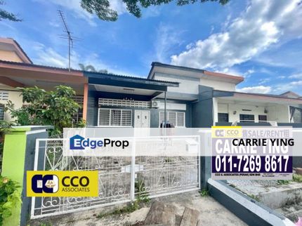 Ipoh Taman Kampar Single Storey House For Rent, Perak, Kampar