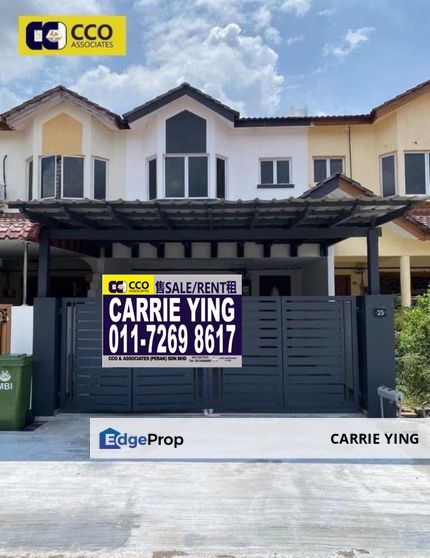 Ipoh Taman Lahat Baru Double Storey Terrace House For Sale, Perak, Ipoh