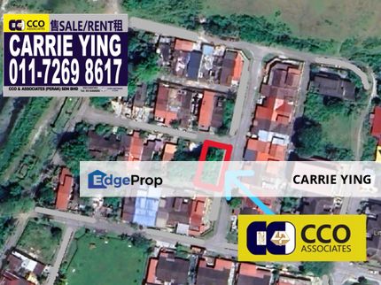 Jalan Kuala Kangsar Terrace Corner Lot Land For Sale, Perak, Kinta