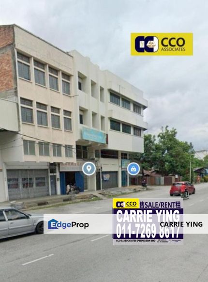 Ipoh Pasir Puteh Jalan Bendahara 3 Storey Shop Lot For Sale , Perak, Ipoh