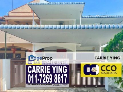 Bercham Taman Gerbang Bercham Selamat Double Storey House For Sale, Perak, Ipoh