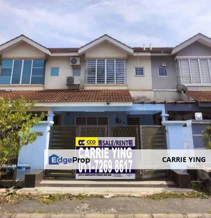 Bercham Pakatan Jaya Double Storey Terrace House For Sale, Perak, Ipoh