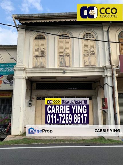 Tambun Road Facing Main Road Double Storey Shop Lot For Sale, Perak, Ipoh