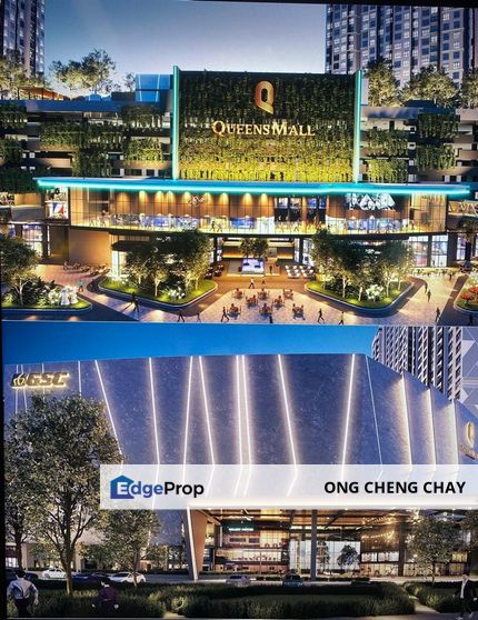 SHOPPING MALL CONDO QUARTZ @ QUEENS RESIDENZ QUEENSVIILE NEW FOR LAUNCH, Kuala Lumpur, 
